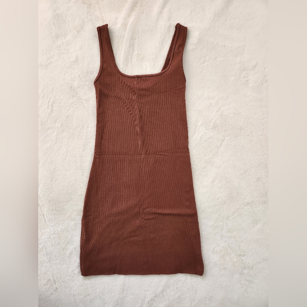 Brown Mini Dress
